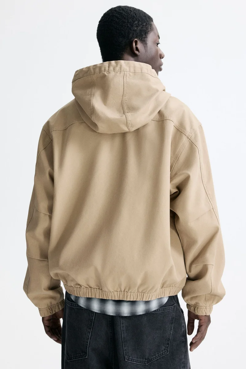 H&M  Hooded workwear jacket for Men | Best Price UAE